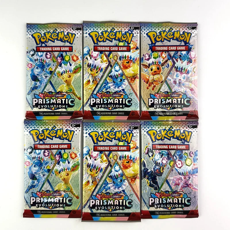 Pokémon Karten Prismatic 151 & Evolutions – 10/20 Karten Booster Pack (Englisch) Spieldorf