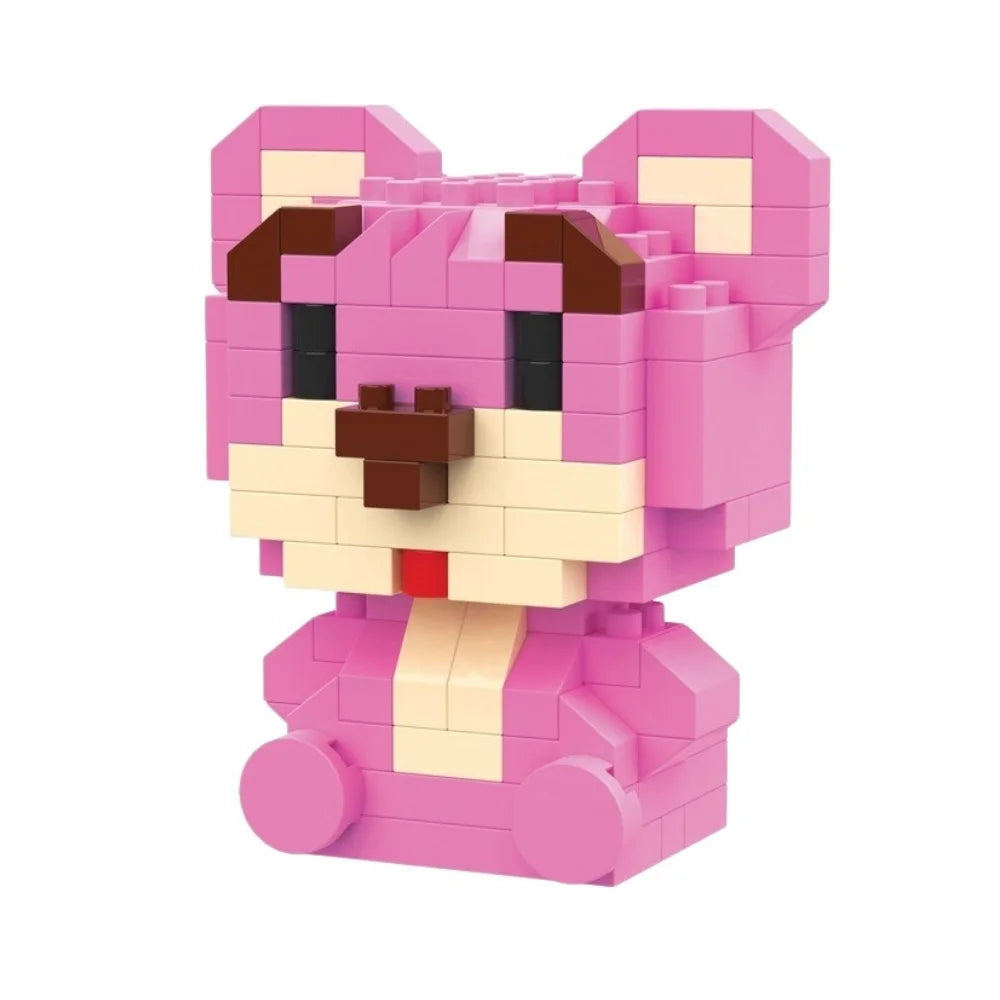 Disney Bausteinset – Lina Bell, Lotso & mehr – 108 Styles, Lego-kompatibel Spieldorf