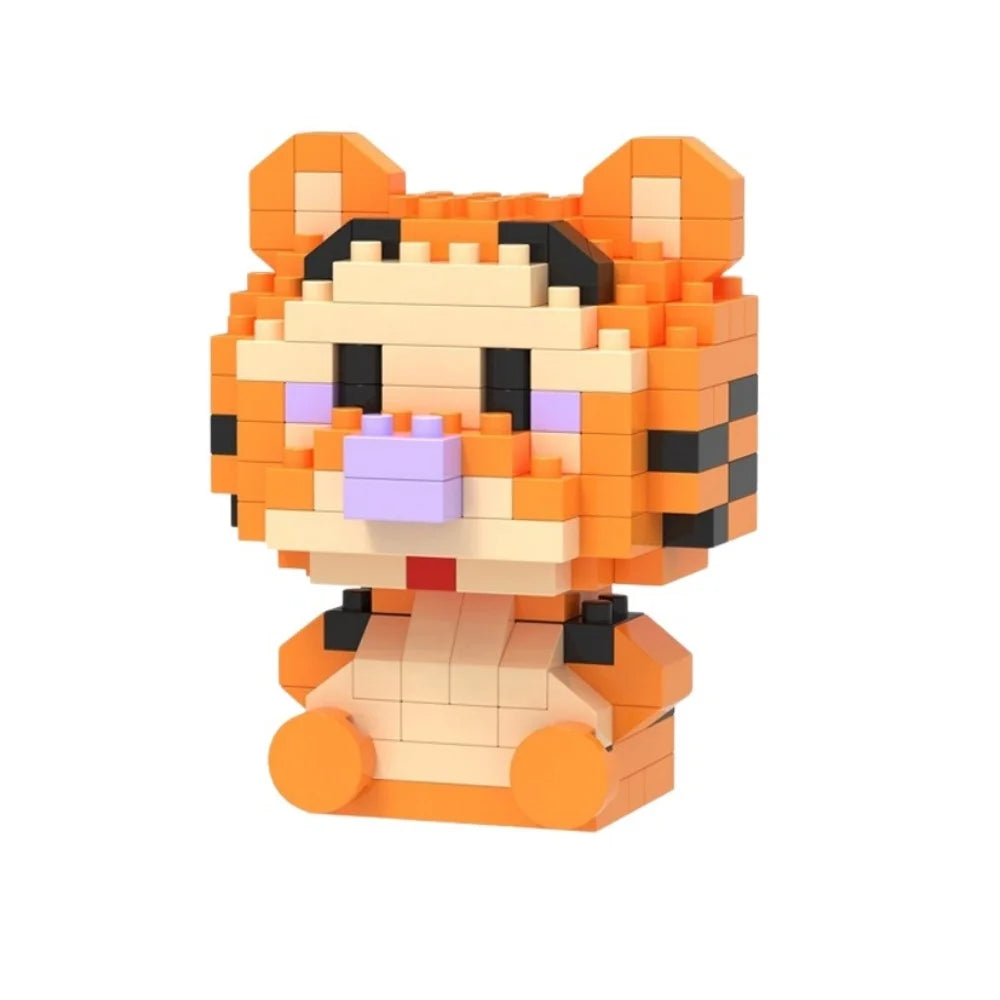 Disney Bausteinset – Lina Bell, Lotso & mehr – 108 Styles, Lego-kompatibel Spieldorf