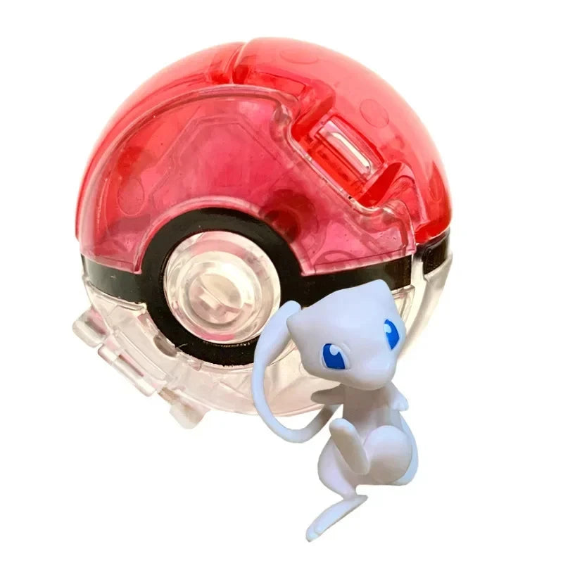 Pokéball mit Pokémon-Figur – Sammel-Set Pikachu, Gengar, Glumanda & mehr Spieldorf
