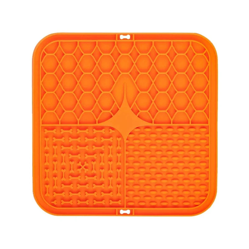 Silikon-Leckpad für Hunde – Slow Feeder & Bade-Ablenkung Spieldorf