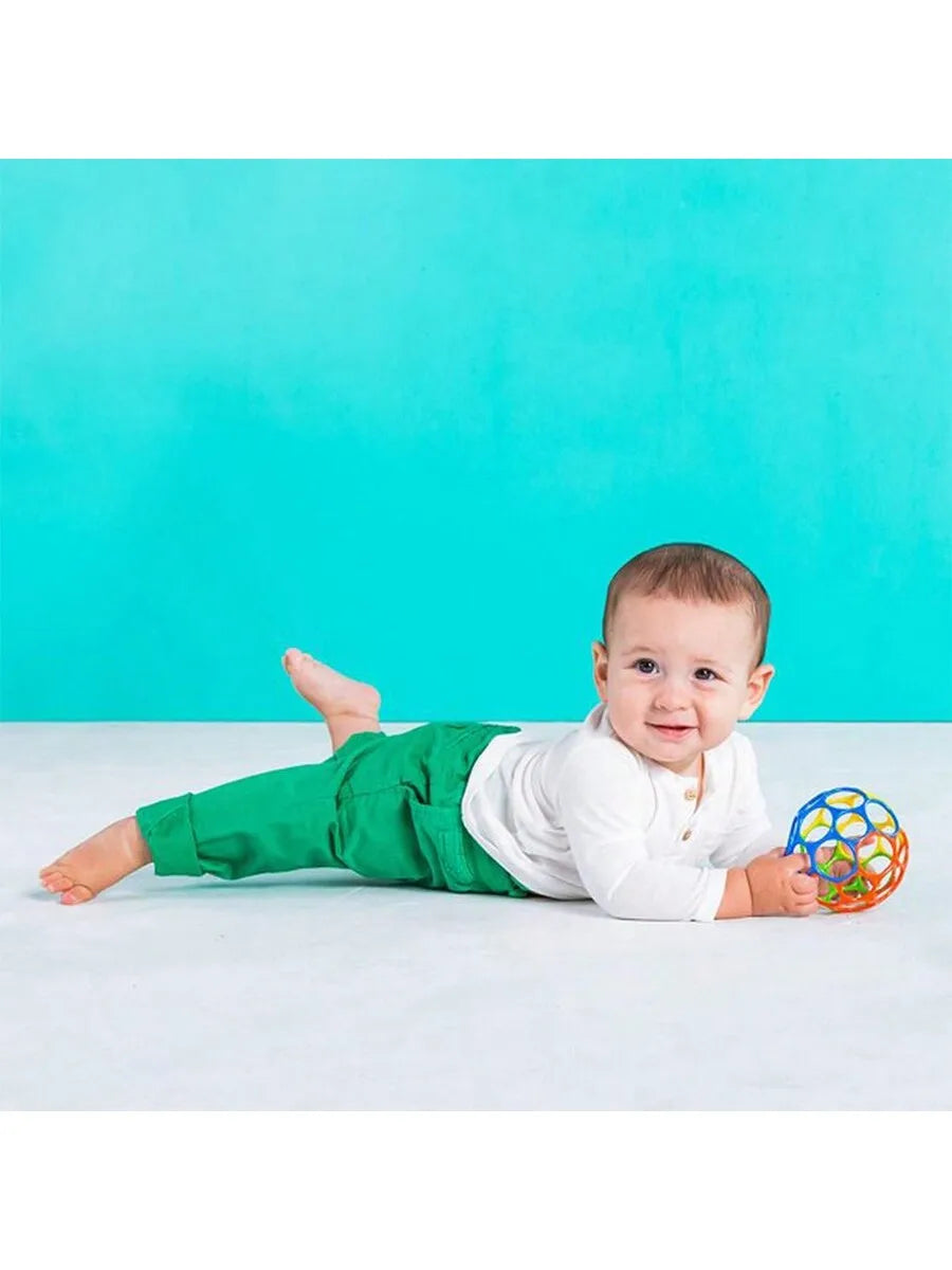 6-in-1 Baby Sensorikball aus Silikon – BPA-frei, weich & lehrreich Spieldorf