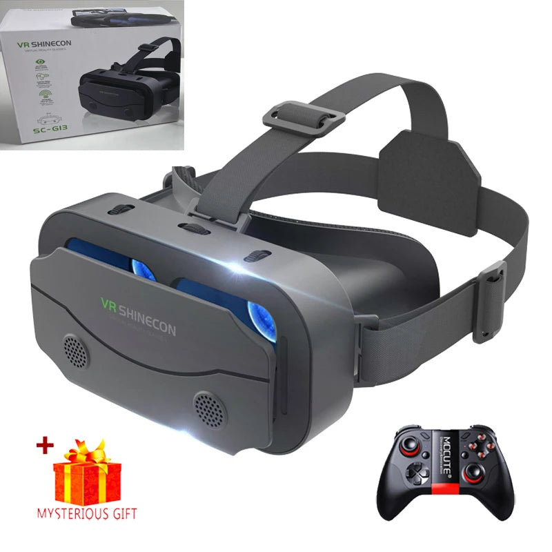 3D VR-Brille für Smartphones – Virtual-Reality-Headset mit optionalem Controller Shoppingdorf