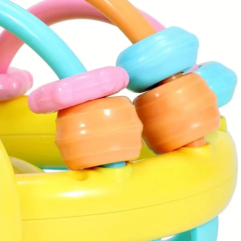Baby Sensorikball – Greif-, Rassel- & Lernspielzeug für 0–6 Jahre Spieldorf