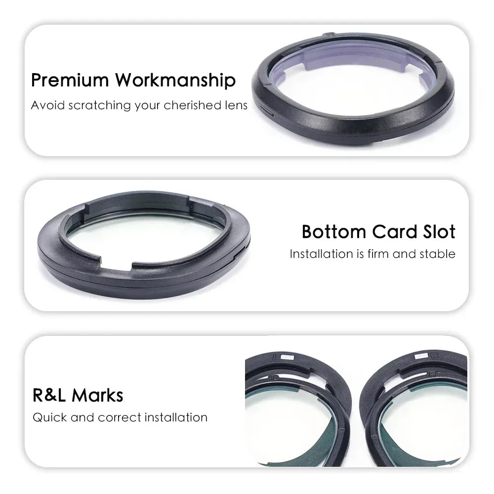 Magnetische Kurzsichtigkeits-Linsen für Meta Quest 3 – Blaulichtfilter & Anti-Reflex, auf Rezept Shoppingdorf