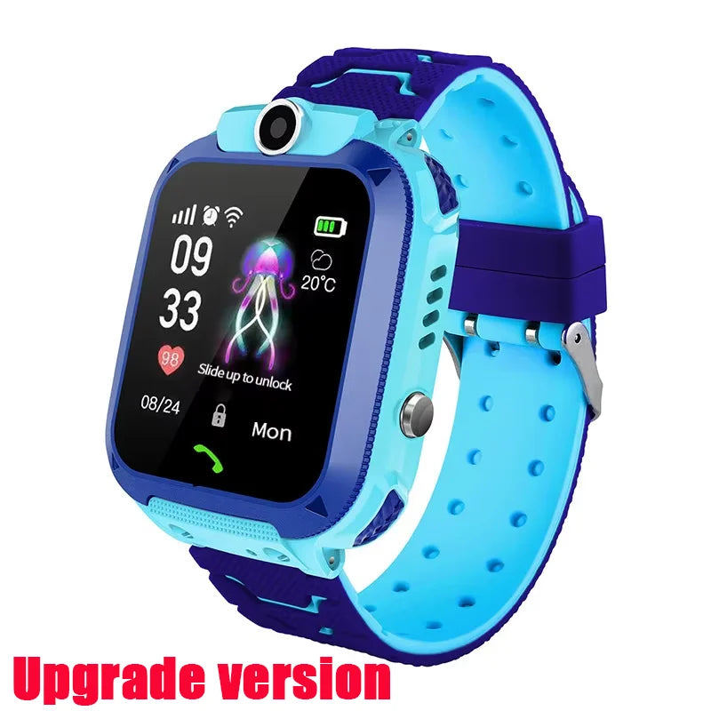 Kinder 4G Smartwatch mit SOS & GPS – Kamera, Wasserdicht – Geschenk für Jungen & Mädchen Shoppingdorf