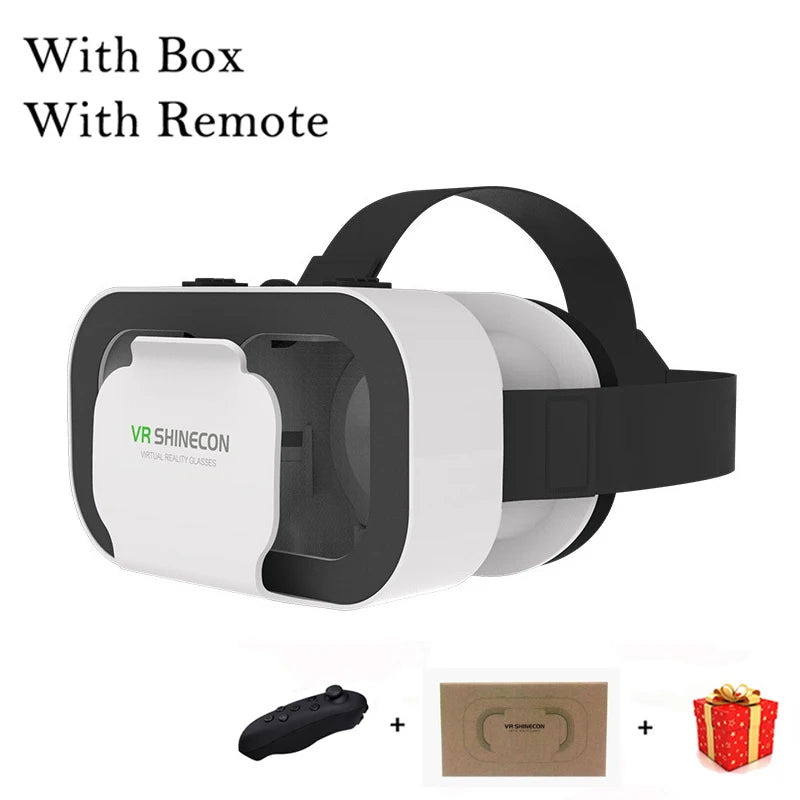 3D VR-Brille für Smartphones – Virtual-Reality-Headset mit optionalem Controller Shoppingdorf