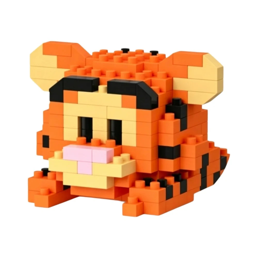 Disney Bausteinset – Lina Bell, Lotso & mehr – 108 Styles, Lego-kompatibel Spieldorf