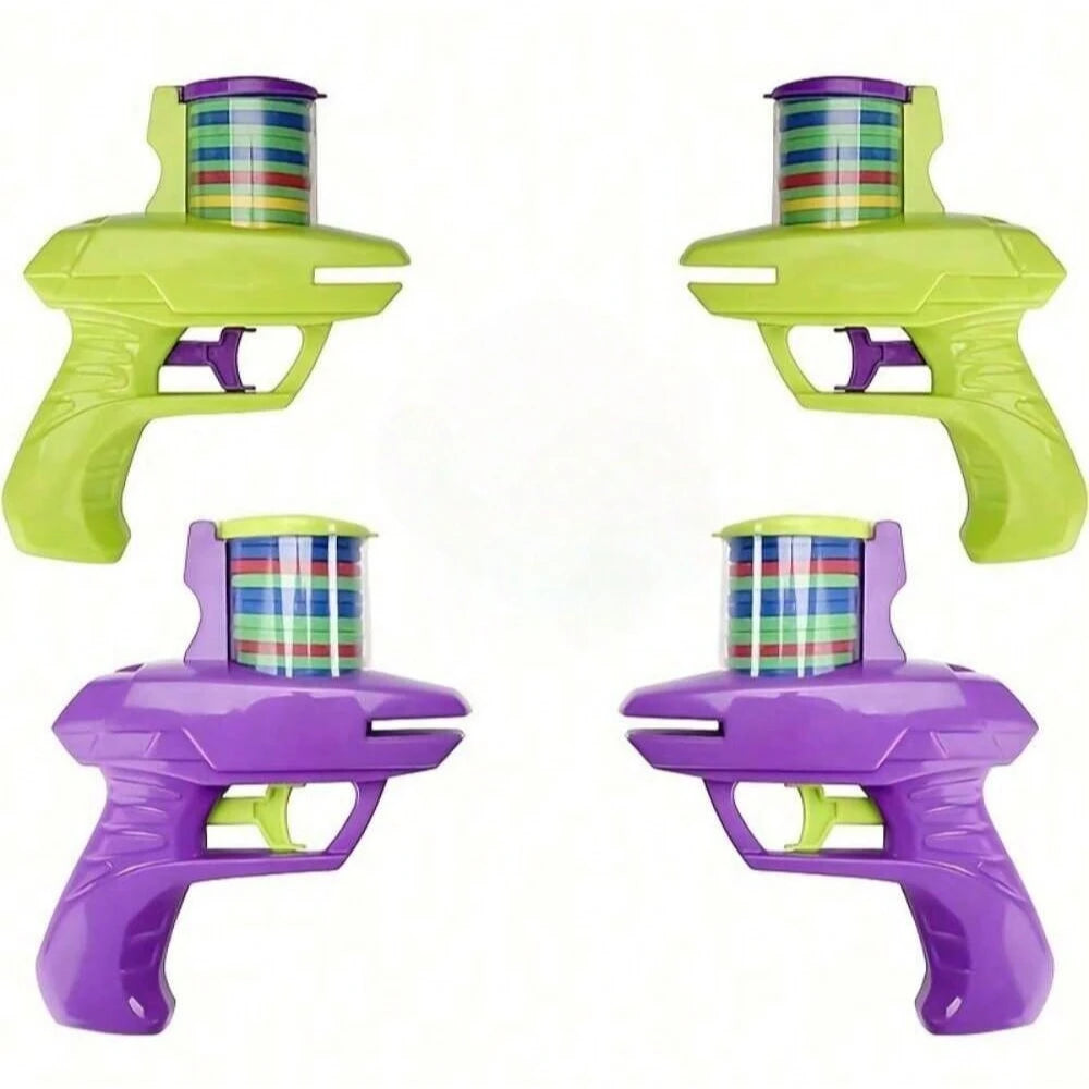 Schaum-Disc-Shooter für Kinder – Handlicher Frisbee-Werfer ab 3 Jahren Spieldorf