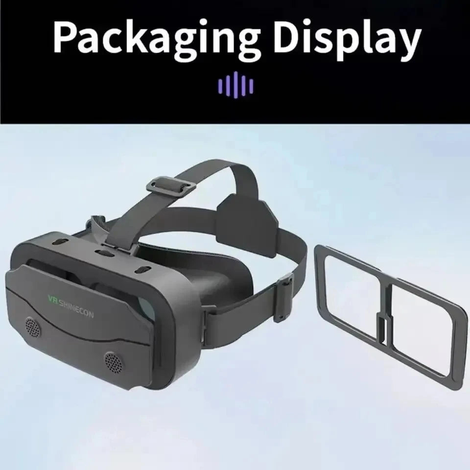 3D VR-Brille für Smartphones – Virtual-Reality-Headset mit optionalem Controller Shoppingdorf