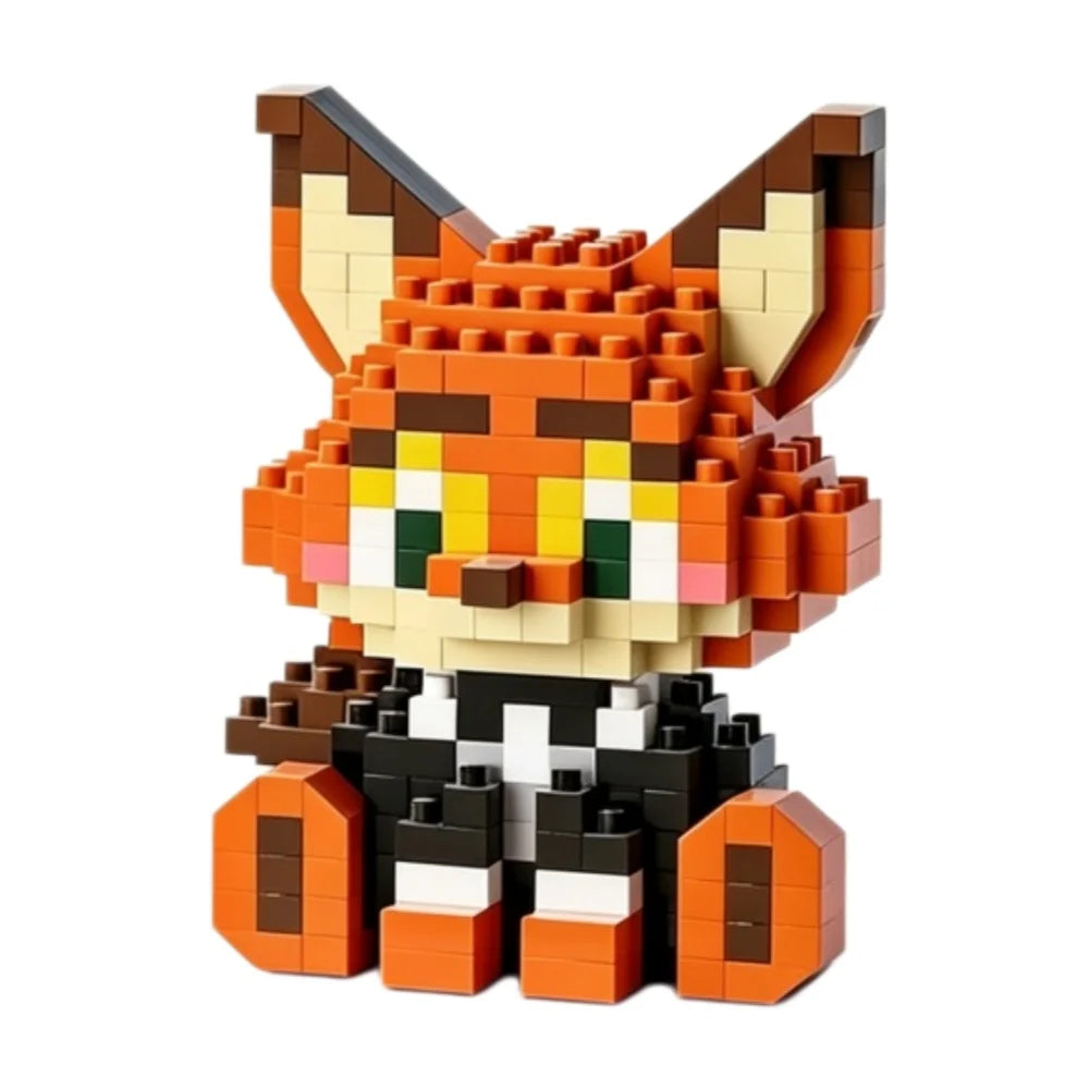 Disney Bausteinset – Lina Bell, Lotso & mehr – 108 Styles, Lego-kompatibel Spieldorf