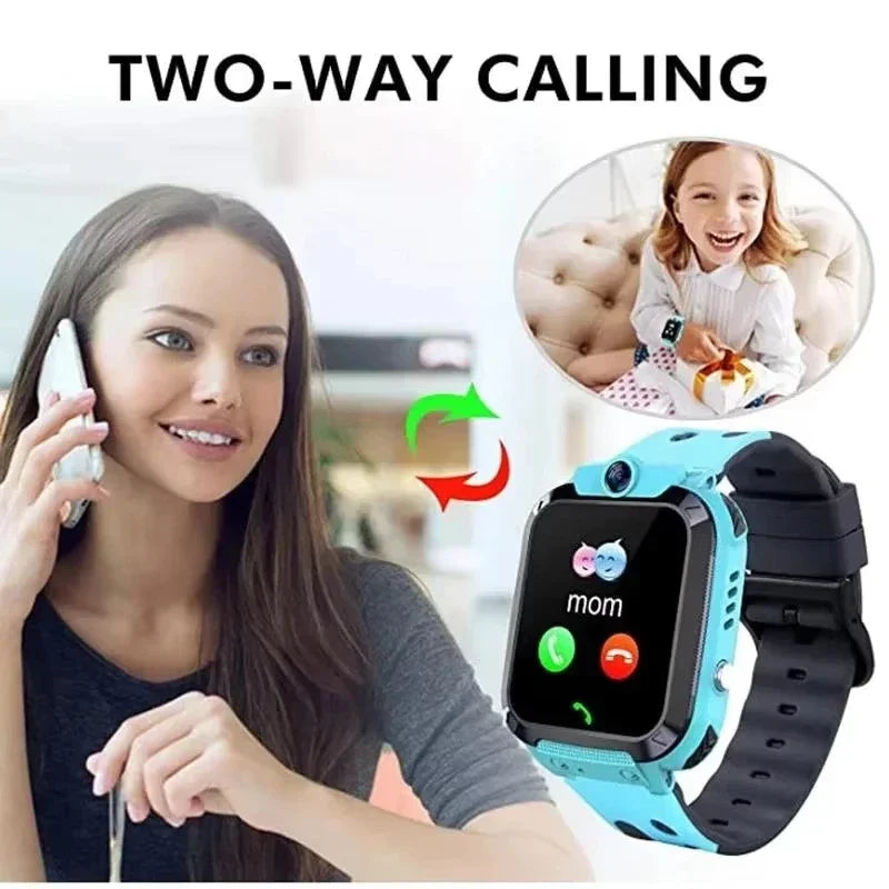 Kinder 4G Smartwatch mit SOS & GPS – Kamera, Wasserdicht – Geschenk für Jungen & Mädchen Shoppingdorf