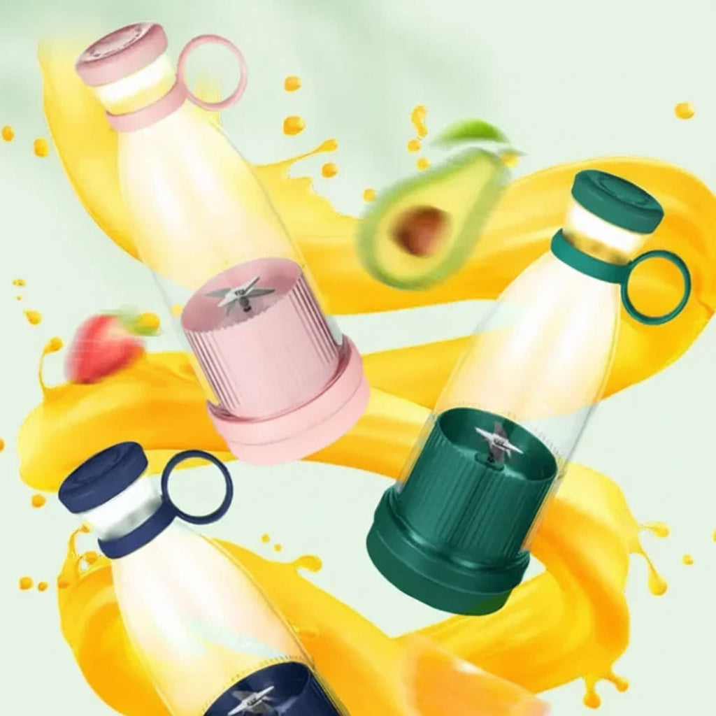 USB Mini-Mixer Becher – 6 Edelstahlklingen, tragbar & wiederaufladbar Shoppingdorf