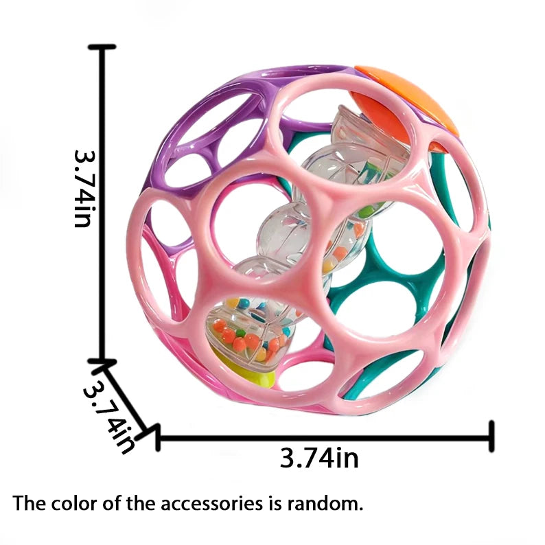 6-in-1 Baby Sensorikball aus Silikon – BPA-frei, weich & lehrreich Spieldorf