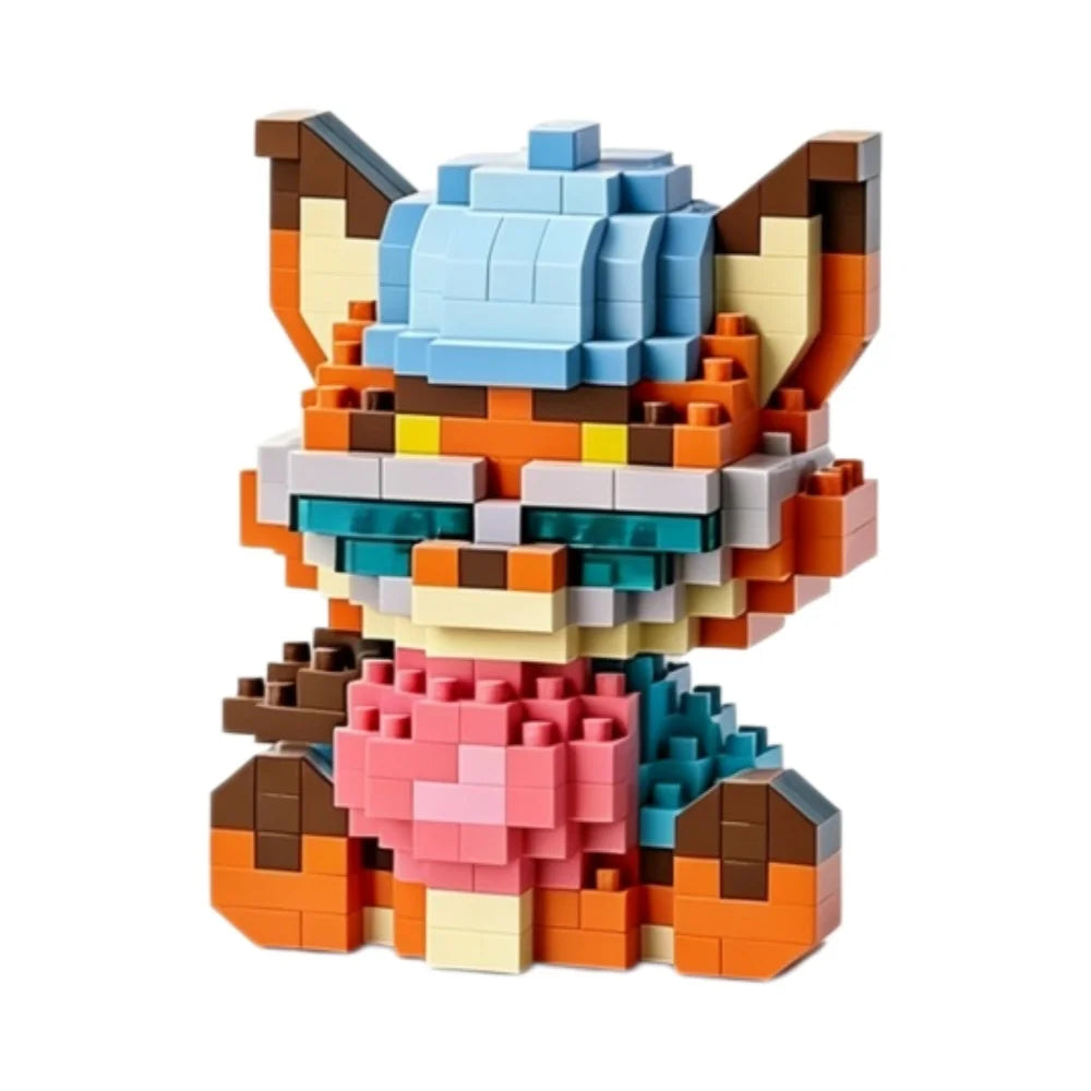 Disney Bausteinset – Lina Bell, Lotso & mehr – 108 Styles, Lego-kompatibel Spieldorf