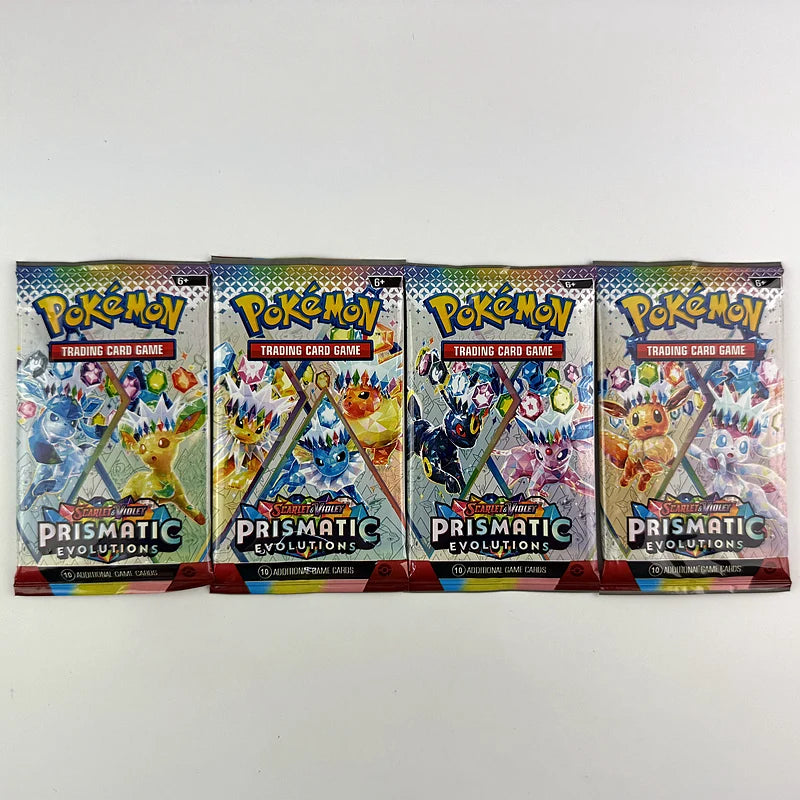 Pokémon Karten Prismatic 151 & Evolutions – 10/20 Karten Booster Pack (Englisch) Spieldorf