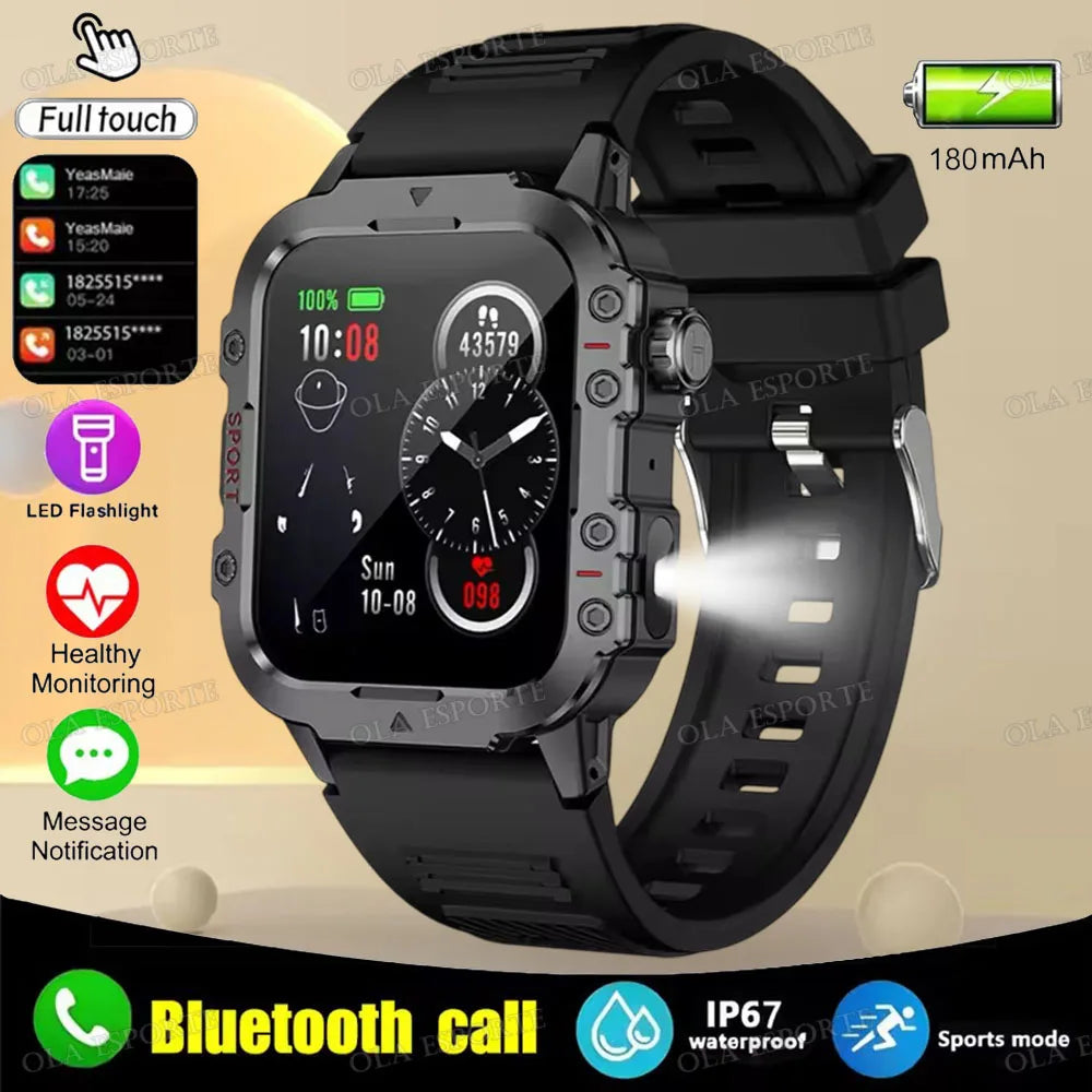 Smartwatch mit Bluetooth-Telefonie, GPS & Herzfrequenz – 1,44 Zoll – 3ATM – Android & iOS Shoppingdorf