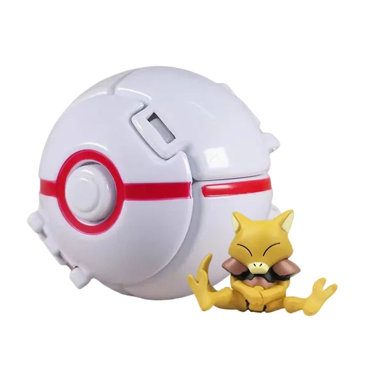 Pokéball mit Pokémon-Figur – Sammel-Set Pikachu, Gengar, Glumanda & mehr Spieldorf