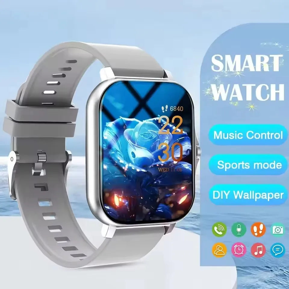 Smartwatch 2026 mit Bluetooth-Telefonie, Fitness-Tracker & Herzfrequenz – IP67 – Für Android & iOS Shoppingdorf