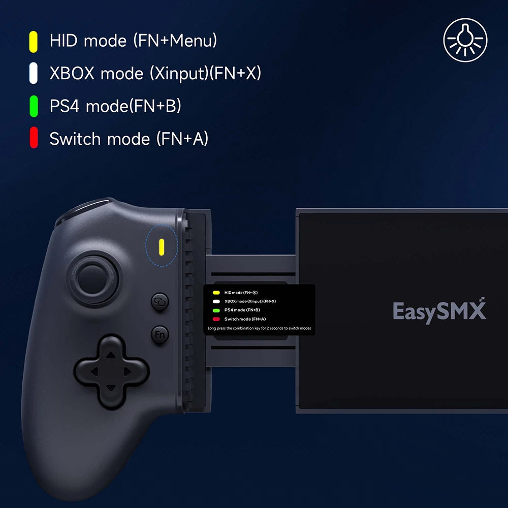 EasySMX M15 Bluetooth Gamepad – Clip-On Controller für Android & iOS, Xbox Game Pass & Cloud Gaming Shoppingdorf