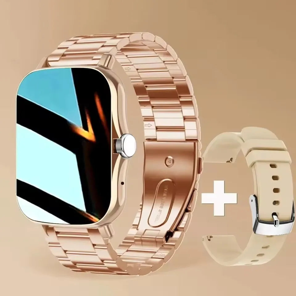 Smartwatch 2026 mit Bluetooth-Telefonie, Fitness-Tracker & Herzfrequenz – IP67 – Für Android & iOS Shoppingdorf