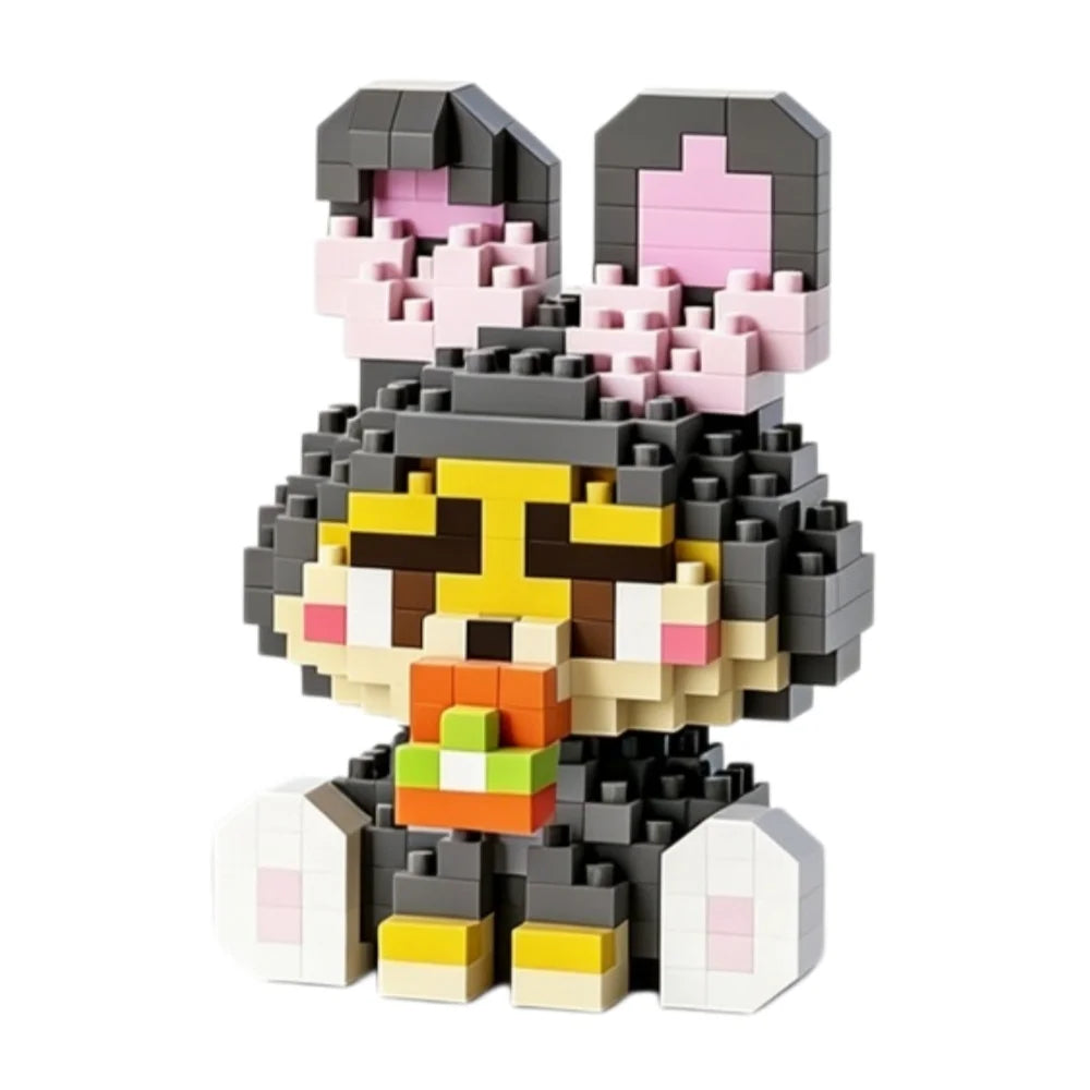Disney Bausteinset – Lina Bell, Lotso & mehr – 108 Styles, Lego-kompatibel Spieldorf