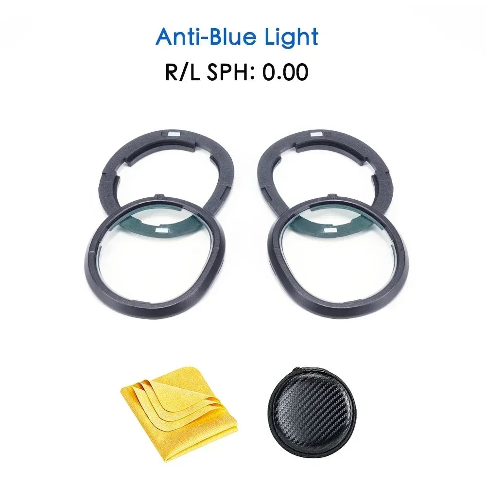 Magnetische Kurzsichtigkeits-Linsen für Meta Quest 3 – Blaulichtfilter & Anti-Reflex, auf Rezept Shoppingdorf