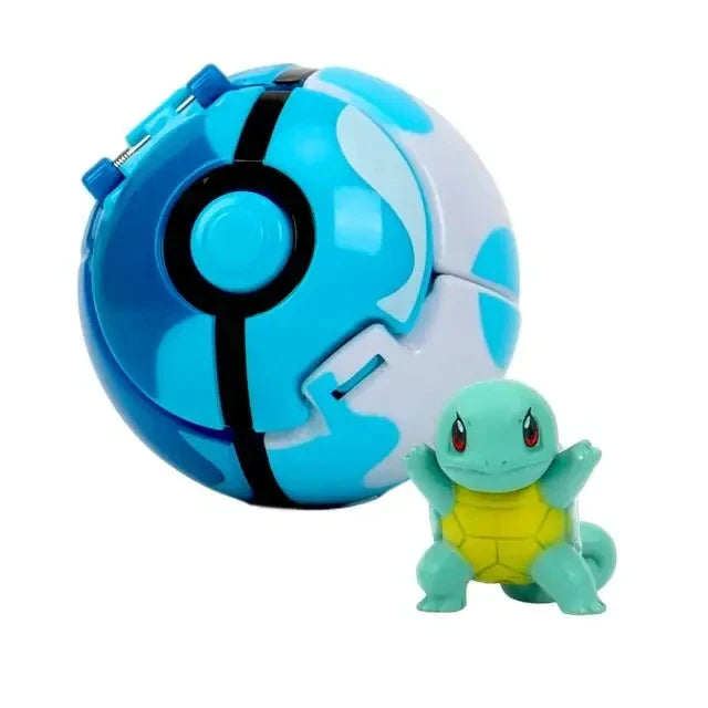 Pokéball mit Pokémon-Figur – Sammel-Set Pikachu, Gengar, Glumanda & mehr Spieldorf